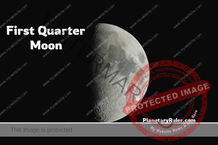 1st Quarter Moon